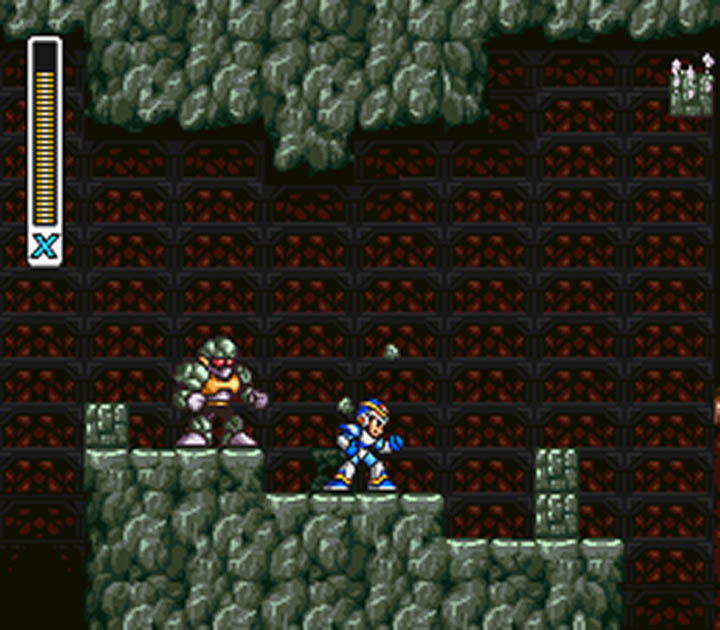 mega man x sting chameleon stage 2