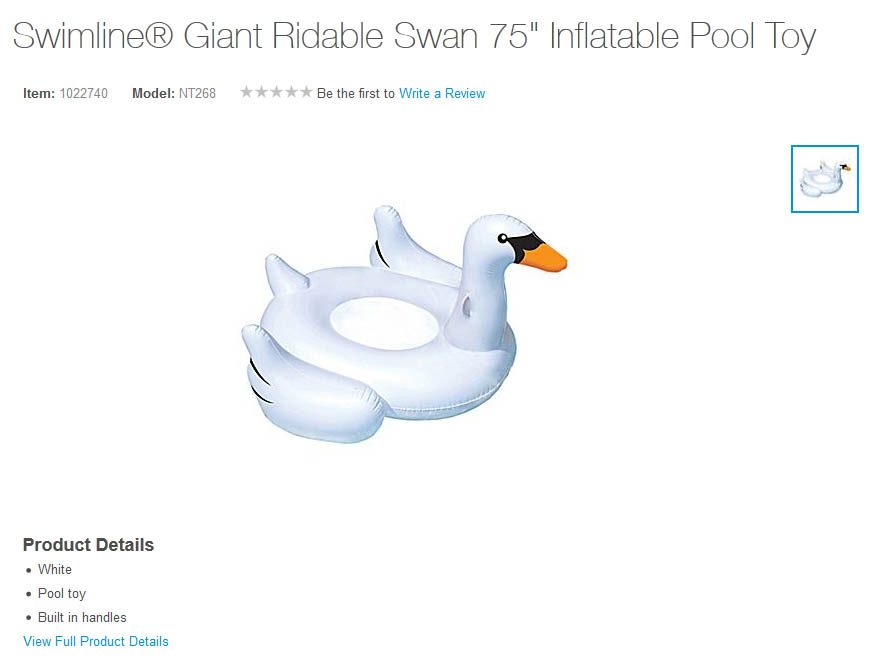 White with built-in handles