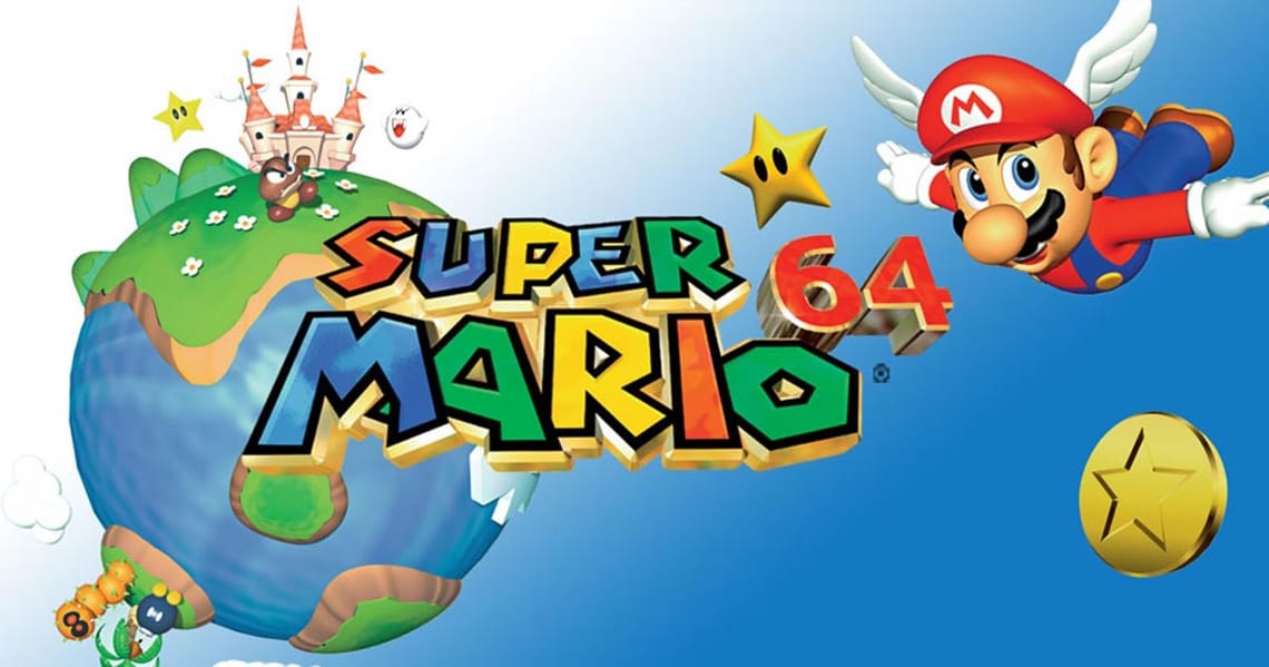 Super Mario 64 (Nintendo 64 - 1996)