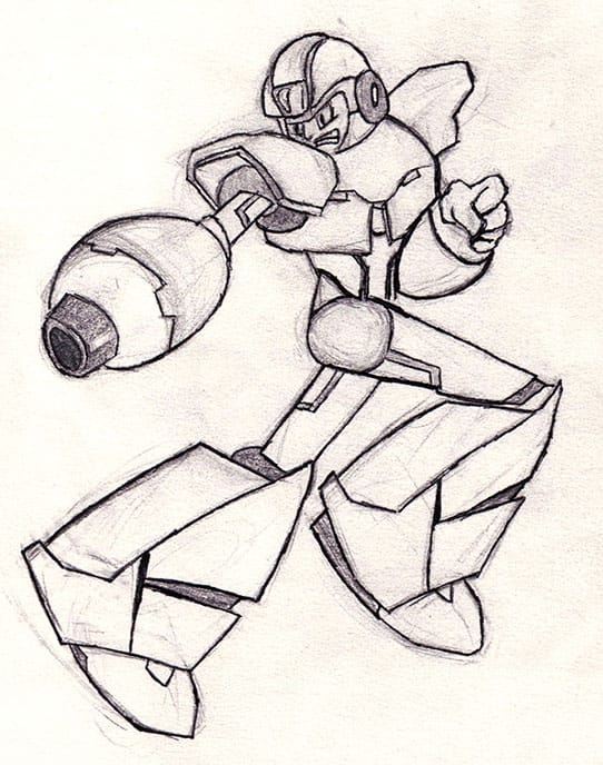 Megaman X Sketch