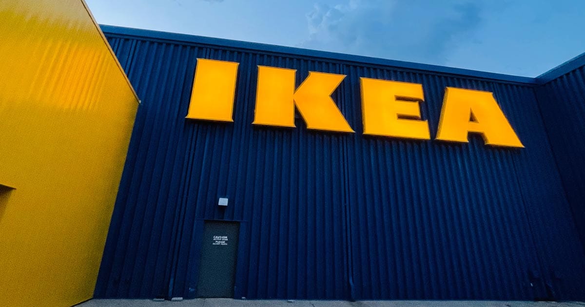 IKEA is where you can buy furniture if you are sad